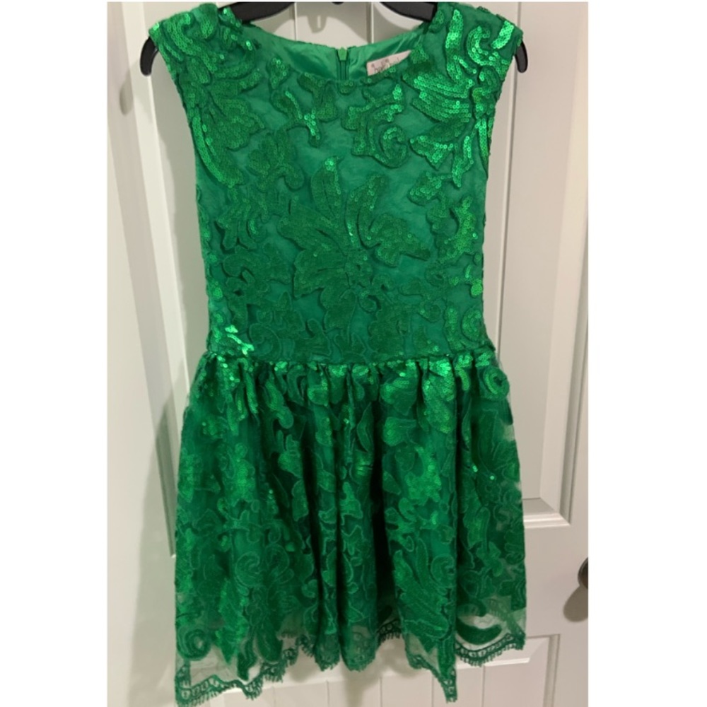 Halabaloo Green Dress size 8